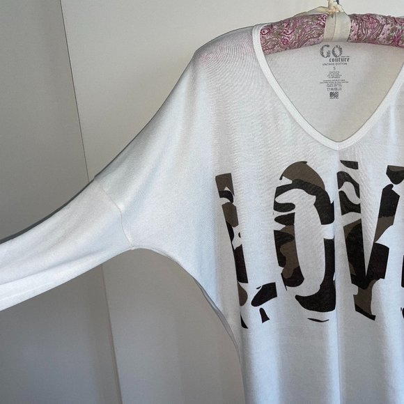 NWOT Rayon Dolman sleeve top - Picture 7 of 7